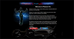 Desktop Screenshot of pleasuretec.com