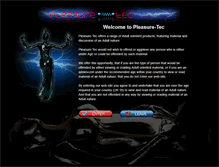 Tablet Screenshot of pleasuretec.com